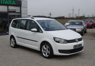 Volkswagen Touran II 1.2 105KM 2014 Volkswagen Touran 1.2 TSI 105KM 7 Foteli Serwis Oplacony Super Stan, zdjęcie 1