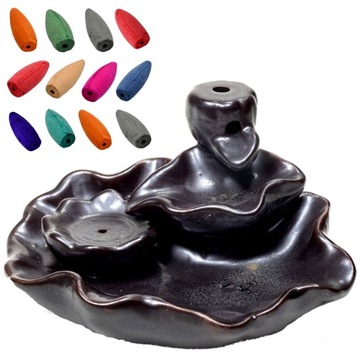 Kominek zapachowy BackFlow KWIATY LOTOSU 12 MIX