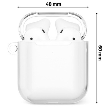 ETUI CASE SILIKON DO SŁUCHAWEK APPLE AIRPODS 1 / 2