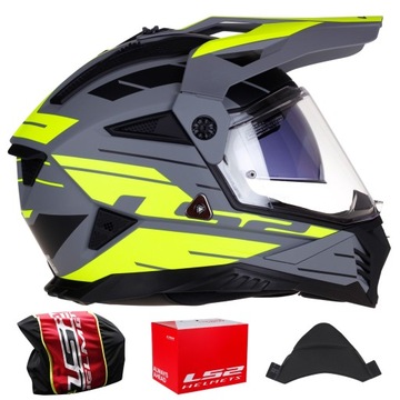 Kask Motocyklowy LS2 MX702 PIONEER II NAMIB H-V ATV QUAD CROSS ENDURO