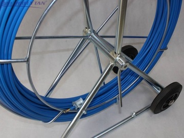 Стеклянное волокно для перетаскивания кабелей 9 мм / 150 м