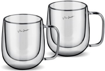 Szklanki termiczne do kawy i herbaty 2x250 ml Lamart Vaso Mocca zestaw