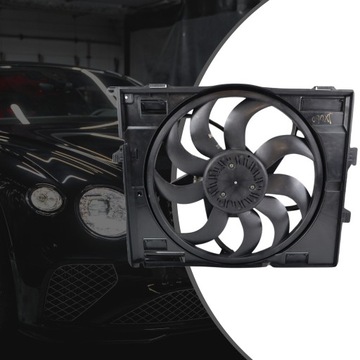 Вентилятор радиатора для BMW 3 F30 Lci F20 Lift F33 F36, мощный двигатель 400 Вт