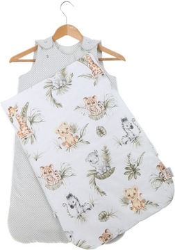 ŚPIWOREK DO SPANIA CAŁOROCZNY NIEMOWLĘCY Z KOŁDERKĄ BABYMAM