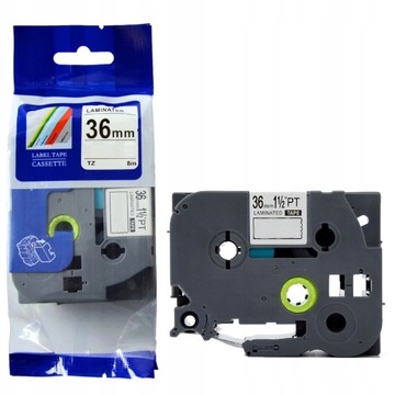 Taśma 36mm do Brother TZ261 AZE261 PT9700PC TZe261