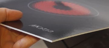 Макет серебряного холодильника ATL001