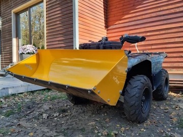 Снегоочиститель Quad ковш быстрой сборки 2 в 1 YAMAHA GRIZZLY 550 700