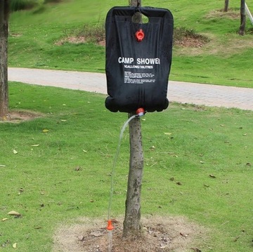 ТУРИСТИЧЕСКИЙ СОЛНЕЧНЫЙ ПОЛЕ ДУШ 20 Л ПОРТАТИВНЫЙ ЧЕРНЫЙ