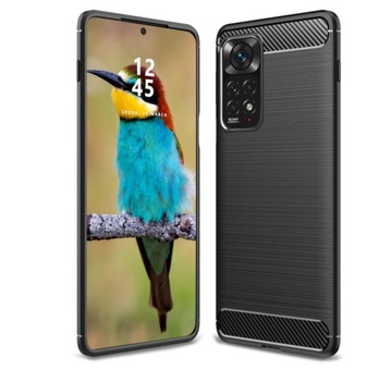 ETUI PANCERNE KARBON DO REDMI NOTE 11 11S + SZKŁO