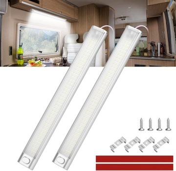 ПОДВЕСНОЙ СВЕТИЛЬНИК ДЛЯ КЕМПИНГОВЫХ АВТОМОБИЛЬНЫХ ПРИЦЕПОВ 12В ОСВЕЩЕНИЕ 168 светодиодов 2ШТ.