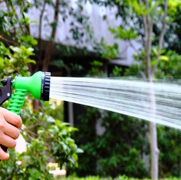 Elastyczny wąż ogrodowy z pistoletem 45m