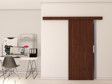 Двери раздвижные 76см 86см х 205, настенные для комнат