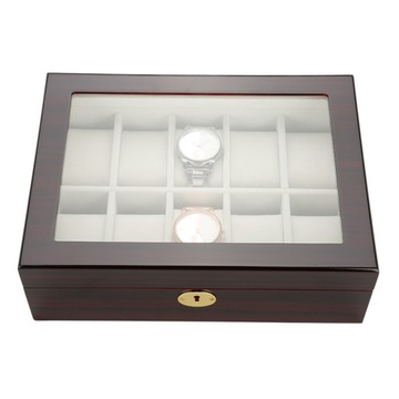 Ящик для хранения часов с 10 сетками, органайзер для ключей 0 В