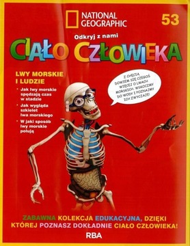 KOLEKCJA CIAŁO CZŁOWIEKA nr 53 + dodatki