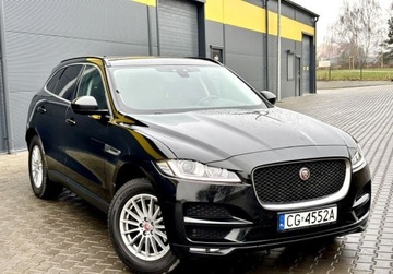 Jaguar F-Pace SUV 2.0 iD4 240KM 2018 Jaguar F-Pace Salon Polska Bezwypadkowy Wyposazenie Piekny Wyglad ZAMI