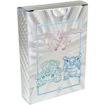 КОЛЛЕКЦИОННЫЕ ИГРОВЫЕ КАРТЫ POKEMON, СЕРЕБРЯНЫЕ СПЕЦИАЛЬНОЕ ИЗДАНИЕ, СЕРЕБРЯНЫЕ 55 ШТ.