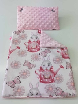 POŚCIEL dla lalek BOBAS BORN DO WÓZKA KOŁYSKI ŁÓŻECZKA