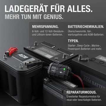 NOCO GENIUS 5 6V 12V 5A Ładowarka Inteligentna