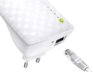 ТП-Линк RE200 | Усилитель сигнала Wi-Fi | AC750, двухдиапазонный, 1x RJ45