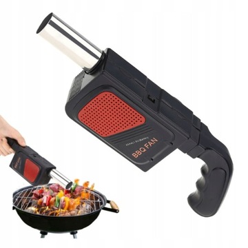 DMUCHAWA ELEKTRYCZNA DO ROZPALANIA GRILLA OGNISKA KOMINKA BBQ