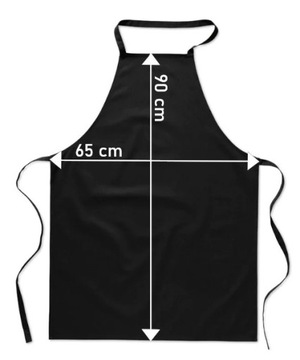 КУХОННЫЙ ФАРТУК УНИВЕРСАЛЬНЫЙ ФАРТУК ЧЕРНЫЙ