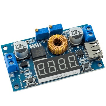 ПРЕОБРАЗОВАТЕЛЬ DC-DC НАПРЯЖЕНИЯ XL4015 LCD