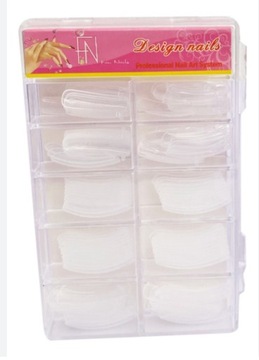 100 sztuk Poly gel formy do akrylo żelu