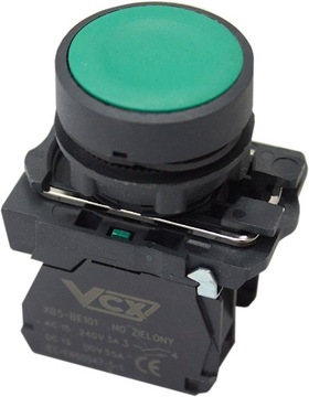 PRZYCISK PULPITOWY ZIELONY VCX XB5-AA35 1NO+1NC
