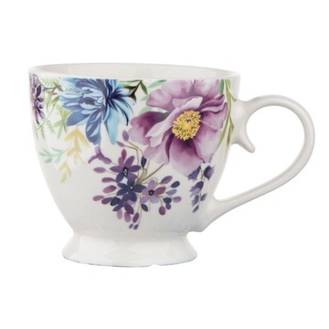 Kubek porcelanowy do kawy herbaty jumbo duży Altom Design Strelicja 350 ml