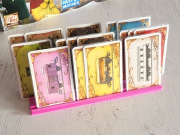 Подставка, органайзер для карточек, 3 ряда, флакон 1 шт.