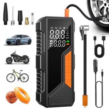 Elektrická Pumpa Na Kolo, Kompresor Na Kolo, Automobilová Lampa