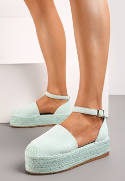 Renee Zielone Espadryle damskie 41 Ekozamsz