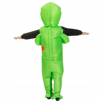 NADMUCHIWANY KOSTIUM STRÓJ KOSMITY ALIEN