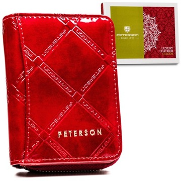 PETERSON portfel damski pojemny na prezent RFID