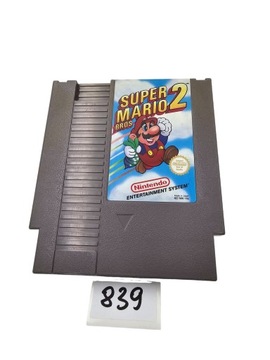 NINTENDO NES SUPER MARIO BROS 2 ORYGINAŁ