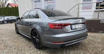 Audi A4 B9 Limousine 2.0 TFSI 252KM 2017 Audi A4 Limousine 2,0 benzyna 252 KM Quattro automat S-line zarejestrowany, zdjęcie 4