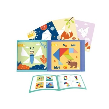 TOOKY TOY Пазли Танграм Головоломка для Дітей Навчання Форм Фігури