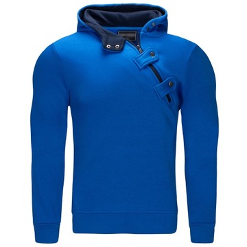 RS03 roz. L GŁADKA BLUZA MĘSKA Z KAPTUREM