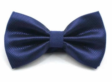 ГАЛСТУК-БАБОЧКА МУЖСКАЯ ТЕМНО-СИНЯЯ КЛАССИЧЕСКАЯ ЭЛЕГАНТНАЯ СВАДЬБА СВАДЕБНЫЙ ПРИЕМ