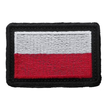 NASZYWKA NA MUNDUR POLOWA POLSKA FLAGA