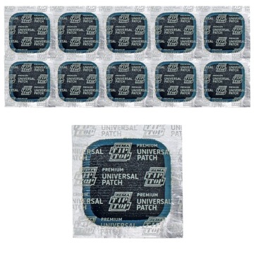 ŁATKA DO OPON UP 6 ŁATA UP-6 REMA TIP TOP ŁATKI DO OPON 10szt. 43x43