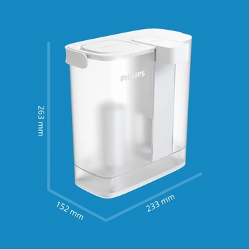 Настольный фильтр для белой воды PHILIPS AWP2980WH3 + три фильтрующих картриджа