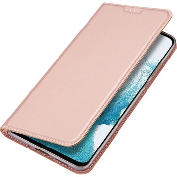 чехол для Samsung A54 5G чехол с клапаном-кошелек-подставка для карт розовый