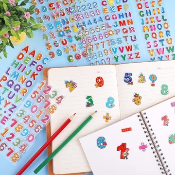 НАБОР ВЫПУКЛЫХ 3D МОТИВАЦИОННЫХ НАКЛЕЙКОВ ДЛЯ ДЕТЕЙ 40 ЛИСТОВ 1000 шт.