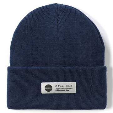 Czapka Ozoshi Haichi Cuffed Beanie granatowa