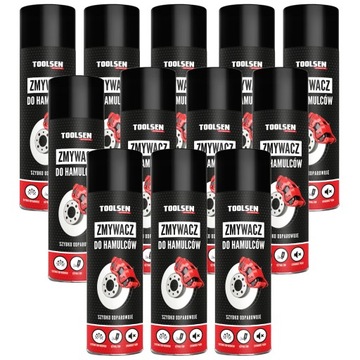 12 x ZMYWACZ DO HAMULCÓW TARCZ TOOLSEN Break Cleaner 500 ml