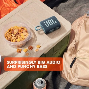ПОРТАТИВНАЯ ДИНАМИКА JBL GO3 BT 5.1 IP67, ЧЕРНАЯ