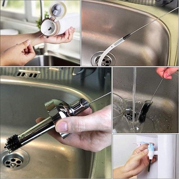 Набор для чистки нейлоновых кистей, 10 шт.