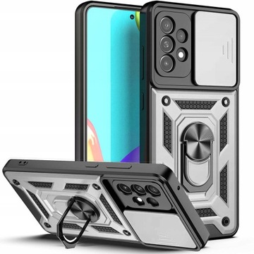 ETUI PANCERNE SLIDE DO SAMSUNG A52 / A52s +SZKŁO