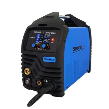 Spawarka inwertorowa synergiczna Sherman DIGIMIG 215 DUALPULSE